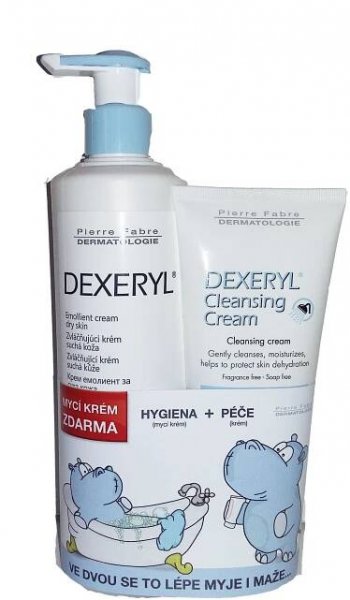 Dexeryl Krém 500g + Mycí krém 200ml