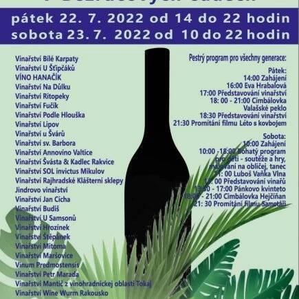 Letní vinný festival v Bezručových sadech | Výstaviště Flora Olomouc, a. s.