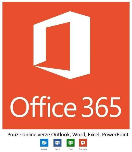 Microsoft Office 365 F3 (měsíční předplatné) - pouze online verze