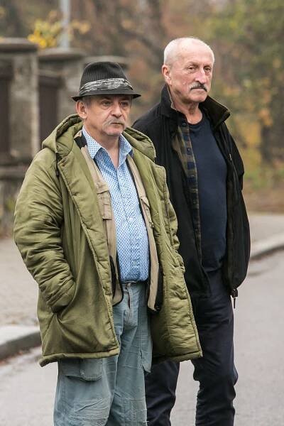 Krejzovi - Rodinný klan - Z filmu - Michal Suchánek, Oldřich Navrátil