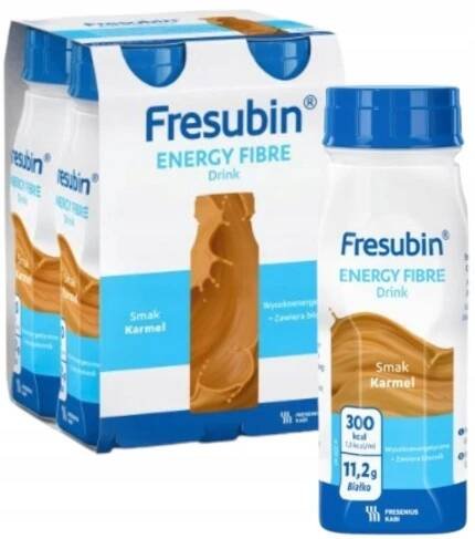 FRESUBIN Energy Fibre Drink karamelová příchuť 4 x 200 ml