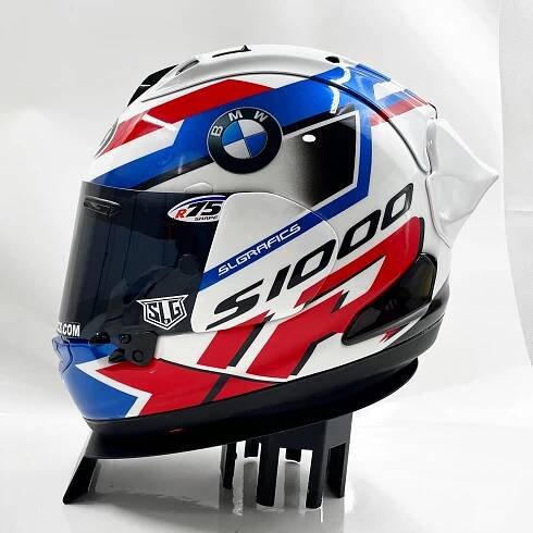 Shoei NXR "DJ" - SLGrafics - Helmet design, Helmet painting & Racing design