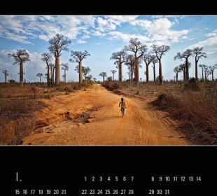 Nástěnný kalendář 2024 – Madagaskar | Agency diSTy