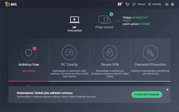 AVG AntiVirus Free 2017: stále velmi dobrý