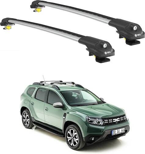 TURTLE STŘEŠNÍ NOSIČ AIR-1 DACIA DUSTER Y/EXTREME 2023 2024, Silver