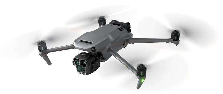 DJI Mavic 3 Pro Fly More Combo (DJI RC PRO) dron 100% RtR s kamerou, profi šedá