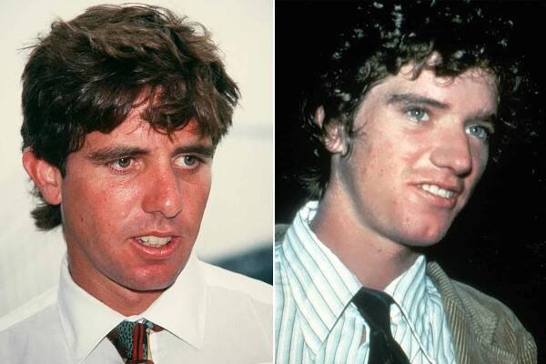 Michael Kennedy. ; David Kennedy, circa 1984.