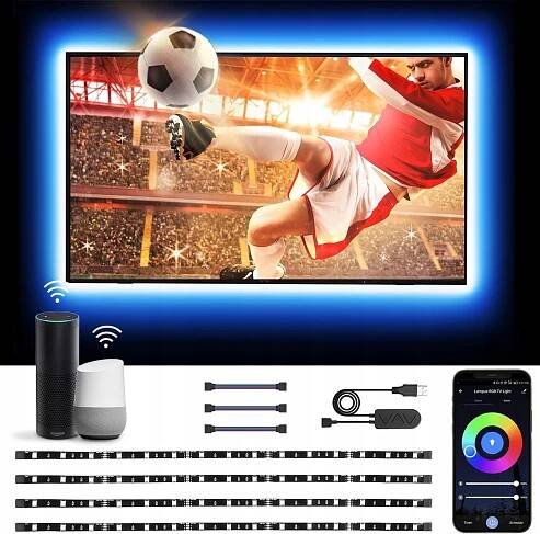 Podsvícení televizoru Lepro WiFi Smart LED