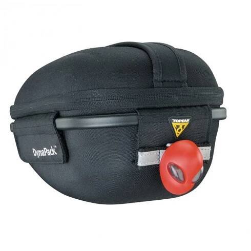 Topeak brašna na sedlovku Dynapack + pláštěnka (černá) - Axit.cz