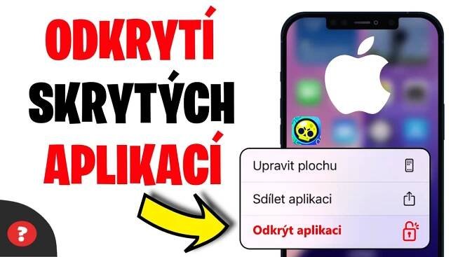 Jak odkrýt skryté APLIKACE v iPhonu