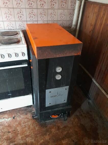 Kotel na tuhá paliva OPOP H412 EKO 12kW - Použitý, plně funk - Olomouc