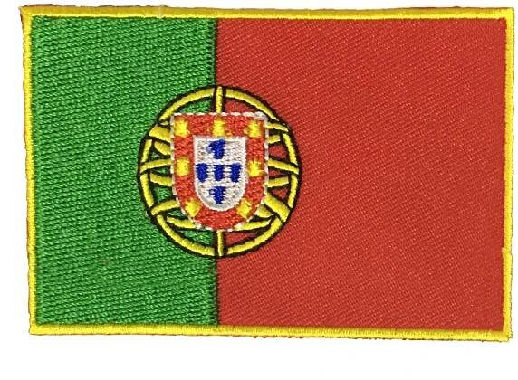 Nášivka Vlajka Portugalska Hookloop Elitex Training