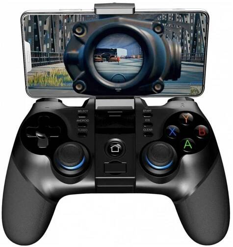 Gamepad iPega 3v1 s USB přímačem, iOS/Android, BT (PG-9156) černý