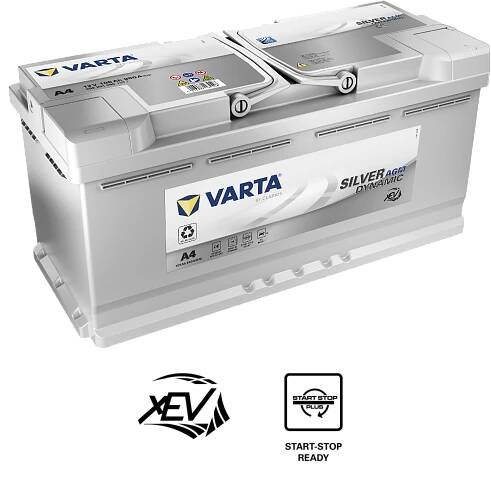 Varta Silver Dynamic AGM 605901095J382 12V 105Ah 950A od 5 045 Kč