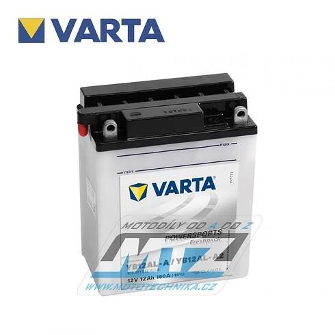 Baterie (akumulátor motocyklový) Varta Powersports Freshpack YB12AL-A (12V-12Ah) | MTZ Mototechnika motodíly