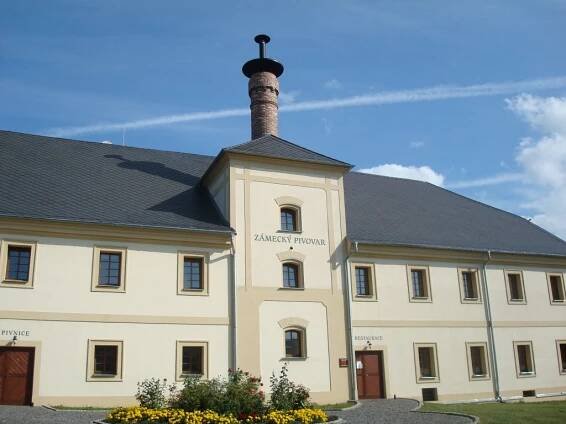 Chyše - zámecký pivovar