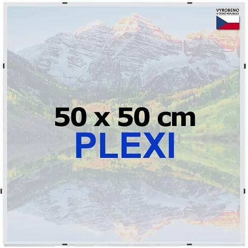 Příslušenství k puzzle BFHM Rám na puzzle Euroclip, 50 x 50 cm, plexisklo