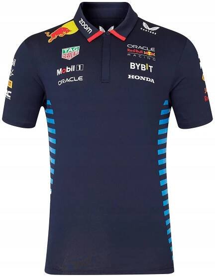Red Bull Racing F1 2024 polo triko tmavě modré, XL