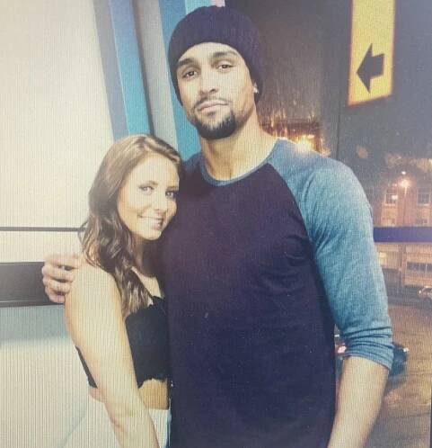 Bonnie Blue and Ashley Banjo in a photo together.