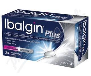 IBALGIN PLUS 400MG/100MG TBL FLM 24