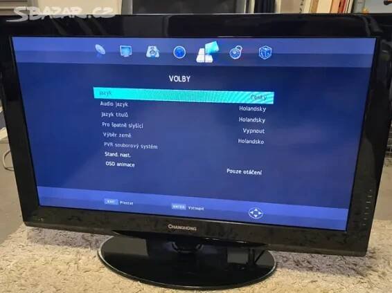 LED televize Changhong, uhlopříčka 80cm