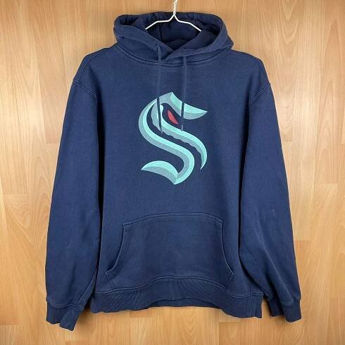 Seattle Kraken NHL Hoodie XL - throwusback.com