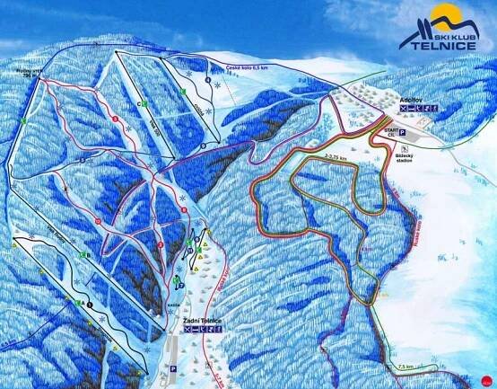 Ski areál Zadní Telnice