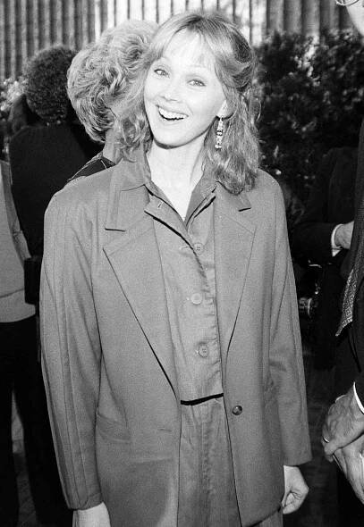 Shelley Long attends an event, benefitting Saint John's Hospital in Santa Monica, at Avco Theaters
