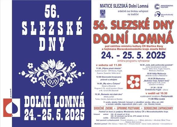 Slezské dny – 24.5.2025 – Dolní Lomná