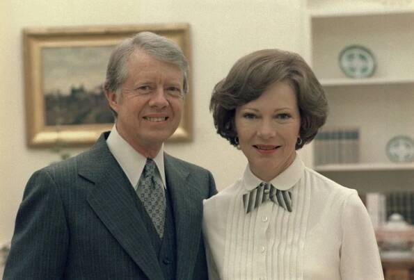 Jimmy Carter a Rosalynn Carterová v 70. letech