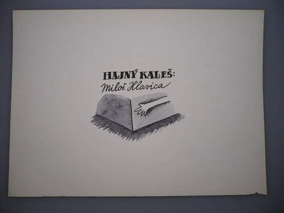 Hajný Kaleš: Miloš Hlavica (Petr Poš , originál akvarel, televizní titulky)