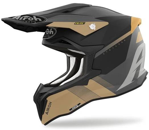 přilba STRYCKER Blazer, AIROH (zlatá matná) 2025