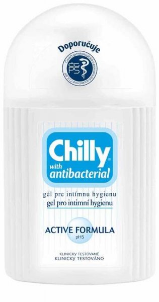 Chilly Intima Antibacterial gel pro intimní hygienu, 200 ml - MODRÝ