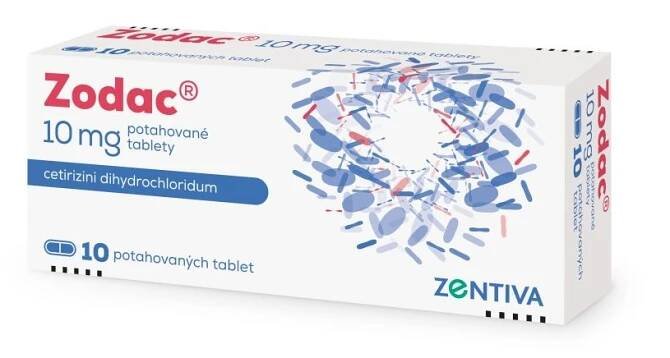 Zodac 10 mg 10 tablet