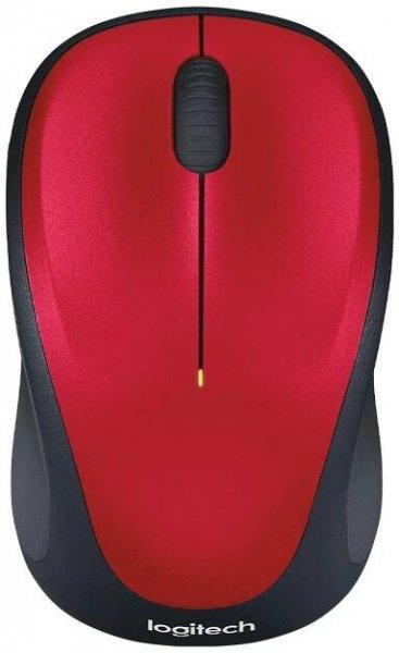 Logitech Wireless Mouse M235 Red - PC doplňky - K24.cz