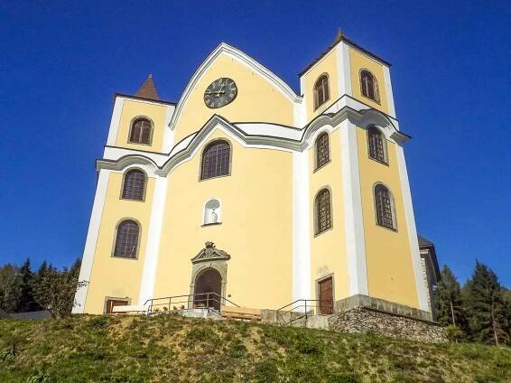 Unikátní Kostel Neratov - Bartošovice v Orlických horách | Regiontourist.cz