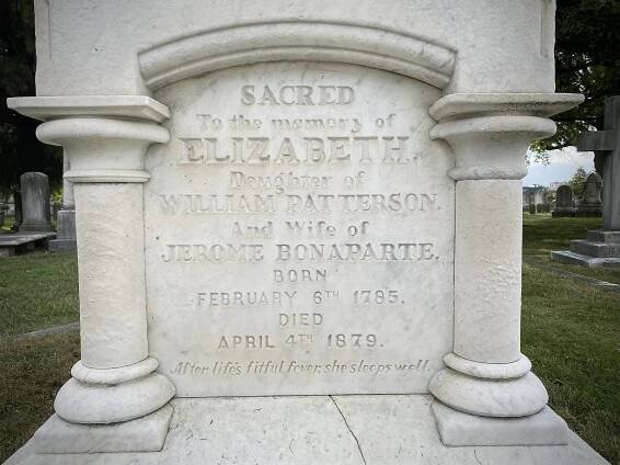 Baltimore's Elizabeth Patterson Bonaparte and her brief but legendary marriage to European royalty