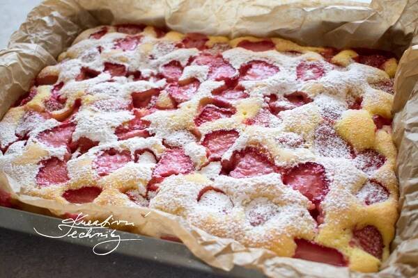 Rychlý recept na jahodový koláč