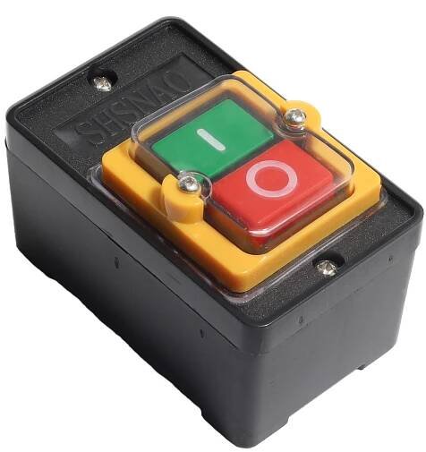 spínač vypínač vodotěsný tlačítkový KA0-10KH AC220V/380V 10A za 189.00CZK - Allegro