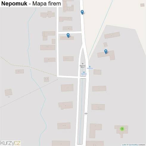 Nepomuk - mapy | Kurzy.cz
