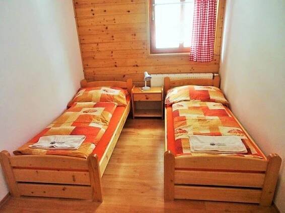 Apartmán č. 1Popis a půdorysy apartmánů | Penzion U Tří veverek | Ubytování Jeseníky | Horní Lipová
