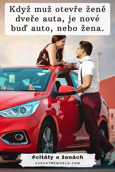 Citáty o ženách a autech