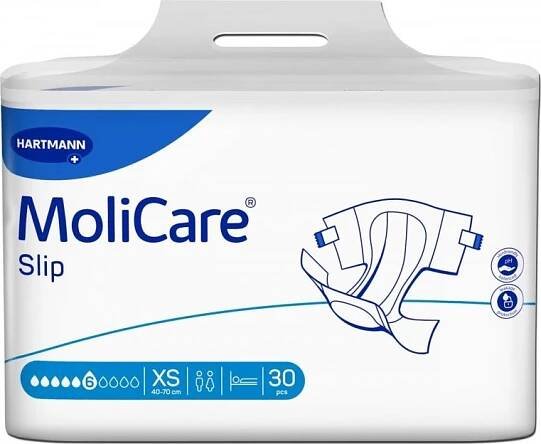 HARTMANN MoliCare Slip 6 kapek XS 30 ks