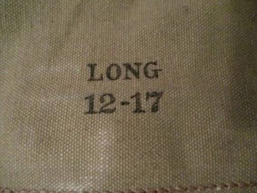 Éra US Army M1910 Haversack Pack - khaki barva - Označeno: DLOUHÁ 1917 - XLNT  - Obrázek 4 z 6