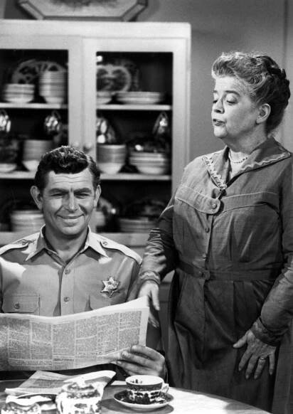 ANDY GRIFFITH SHOW, Andy Griffith, Frances Bavier, 1960-1968