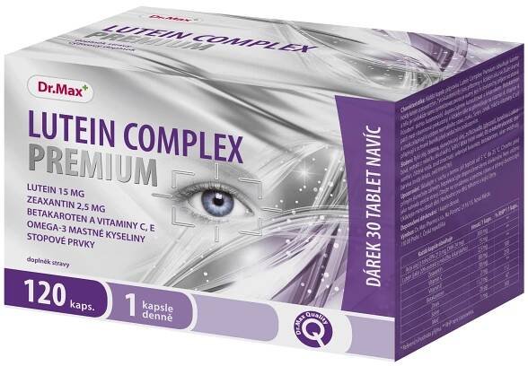 Dr. Max Lutein complex Premium 120 kapslí
