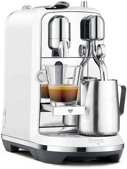 Ivo GRANDIČ - Kávovary - Sage - Sage Nespresso Creatista Plus Sea Salt kávovar bílý