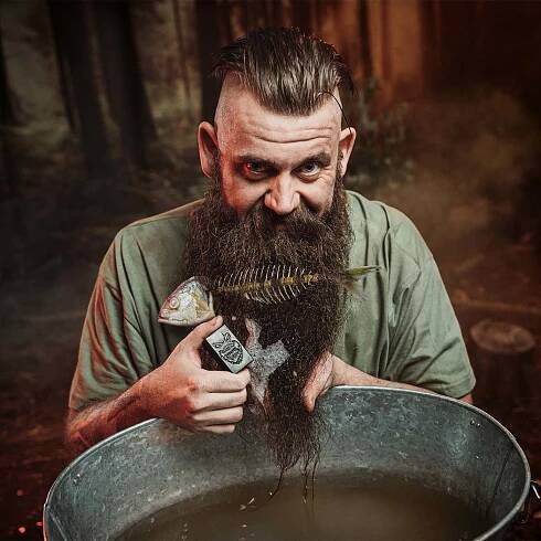 Mýdlo na vousy Wesley Wood - Angry Beards - 50g