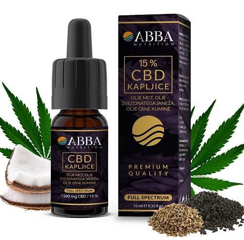 15 % CBD olje - kapljice