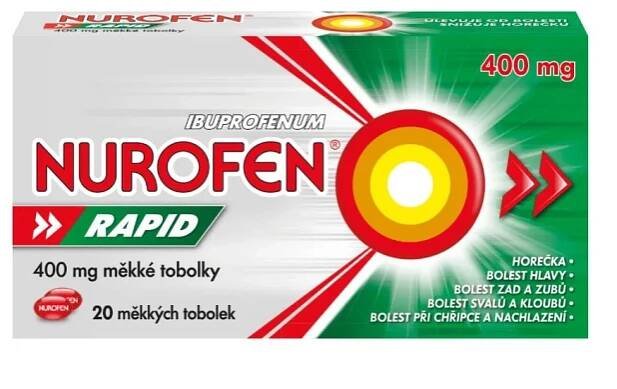 Nurofen Rapid 400 mg 20 tobolek